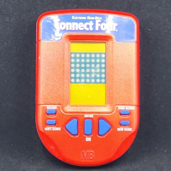 Connect Four Milton Bradley Electronic Handheld Game - 2002 Hasbro Works - Picture 7 of 8